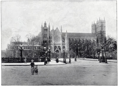 Westminster Abbey, from the north